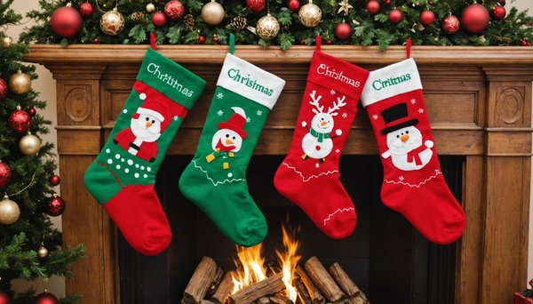 Découvrez la magie des chaussettes de noël uniques !