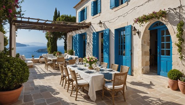 Artisanat grec revisité : élégance française et chic méditerranéen